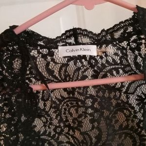 Calvin Klein lace jacket
